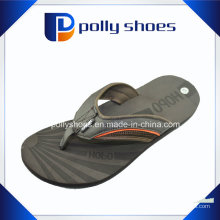 Herren Flip Flop Sandalen Größe 13 Strand Thong schwarzes Leder